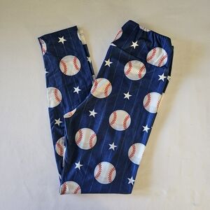 Fabulegs Baseball Leggings S